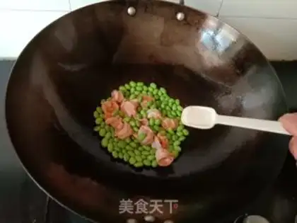 Make The soy rice shrimp step 5