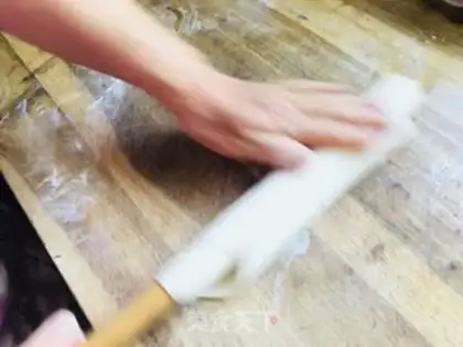 Make Pumpkin silk step 1