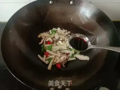 Make Fried mushrooms step 4