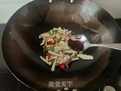 Make Fried mushrooms step 5