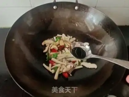 Make Fried mushrooms step 6