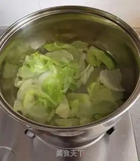Make Pelican garlic lettuce step 3