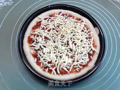 Make Salami New Orleans chicken collage pizza step 14