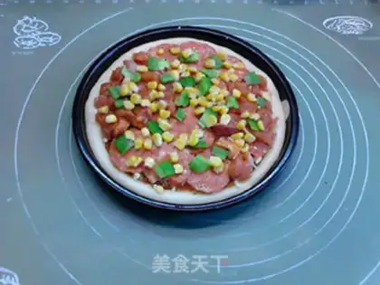 Make Salami New Orleans chicken collage pizza step 16