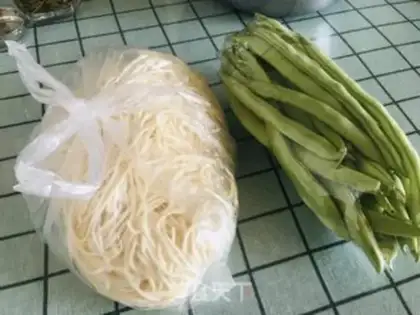 Make Bean bean noodle step 0