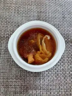 Make The lamb bellyfish gel soup step 8