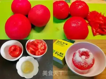 Make Tomato jelly step 1