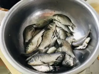 Make Dry-drying minnows step 0