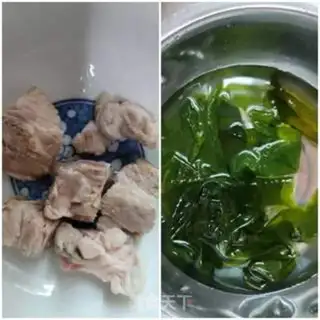 Make Clothes and ribs soup step 0