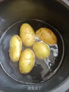 Make Potato barley step 1