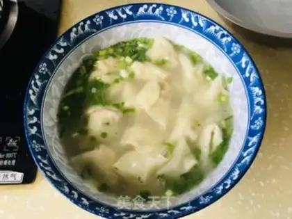 Make Chicken soup fan step 8