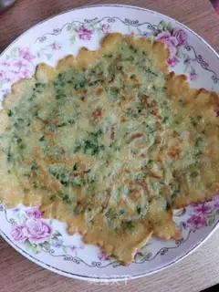 Make Mint onion omelet step 9