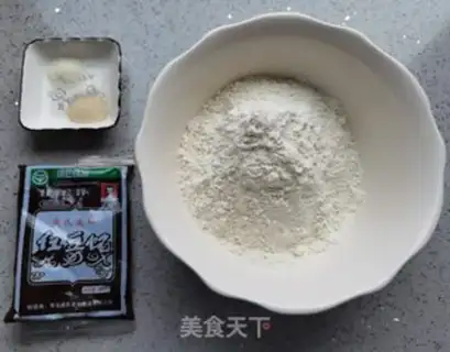 Make Sack bean rolls step 0