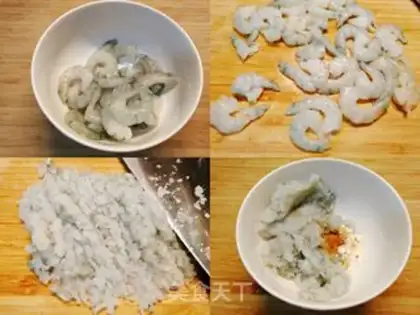 Make Mushroom shrimp step 2
