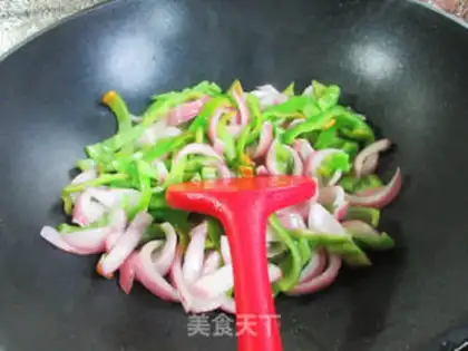 Make Goose intestine onions step 5