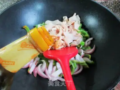 Make Goose intestine onions step 6
