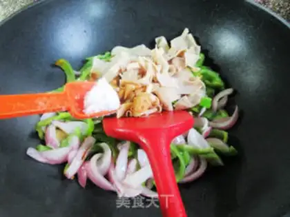 Make Goose intestine onions step 7