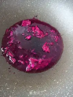 Make Flaming Dragon Jell-O Sime hit the milk step 5