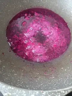 Make Flaming Dragon Jell-O Sime hit the milk step 8