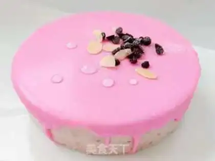 Make Strawberry chocolate mousse cake step 13