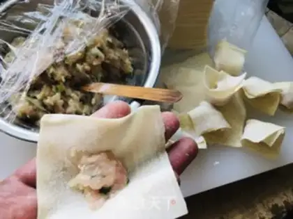Make Chicken soup fan step 1