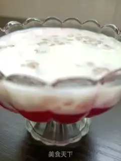 Make Flaming Dragon Jell-O Sime hit the milk step 13