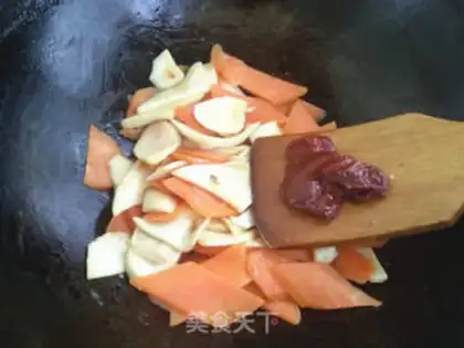 Make Cheese abalone carrots step 4