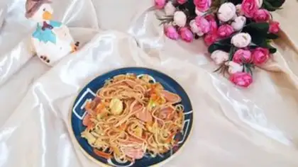 Make Fast-food noodles step 12