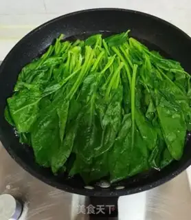 Make Wood and spinach step 2
