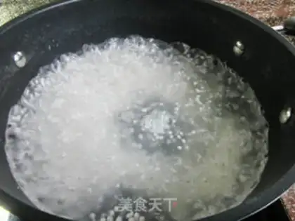 Make Coconut bean Simillo step 3