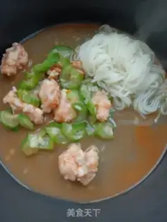 Make Shrimp smelt soup step 5