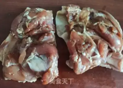 Make Burn chicken legs step 3