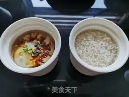 Make Meatloaf steamed eggs step 9