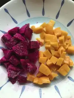 Make Simicorn fruit step 4