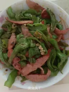 Make Paprika fried red sausage step 4