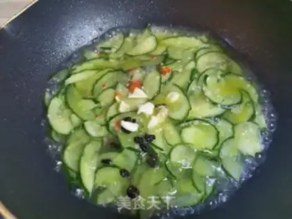 Make A boiled cucumber step 5
