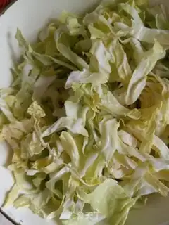 Make Five flowers and cabbage step 0