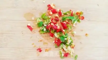 Make Garlic fan clams step 11