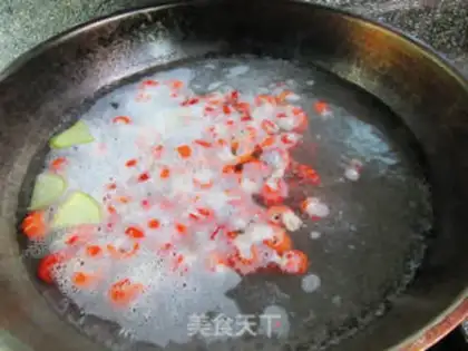 Make Powder meat buns step 9