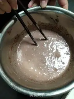 Make Chocolate ice cream step 2