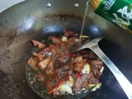 Make Spicy meat step 9