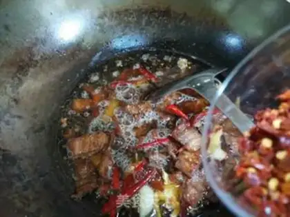 Make Spicy meat step 11