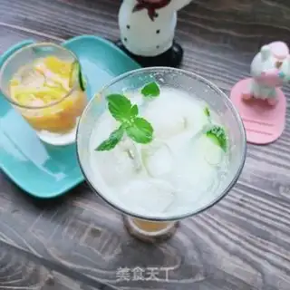 Make Mango iced tea step 4