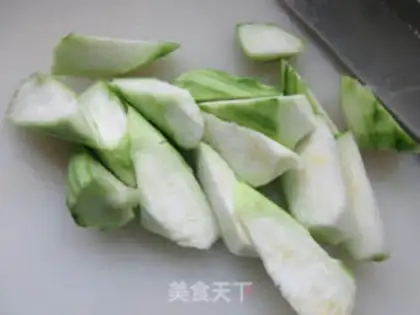 Make Little tofu melon broth step 2