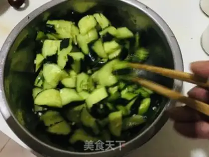 Make Cool cucumber step 4
