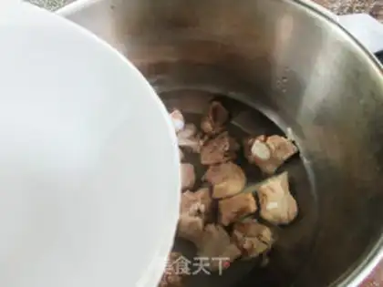 Make Little tofu melon broth step 4