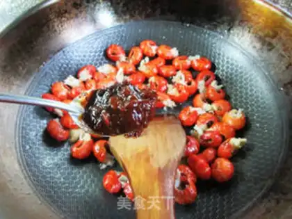 Make Crawfish tail step 4