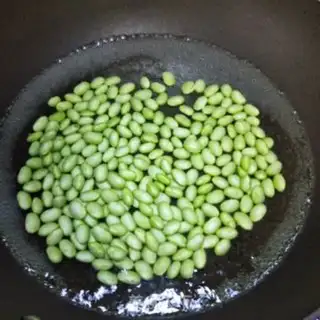 Make Five flowers, soybeans step 4