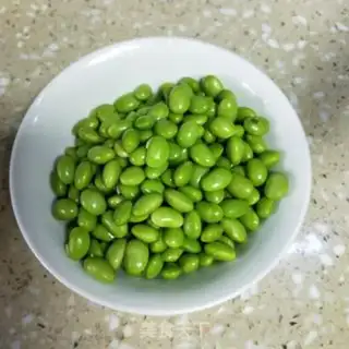 Make Five flowers, soybeans step 5