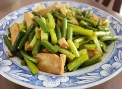 Make Garlic tofu step 4